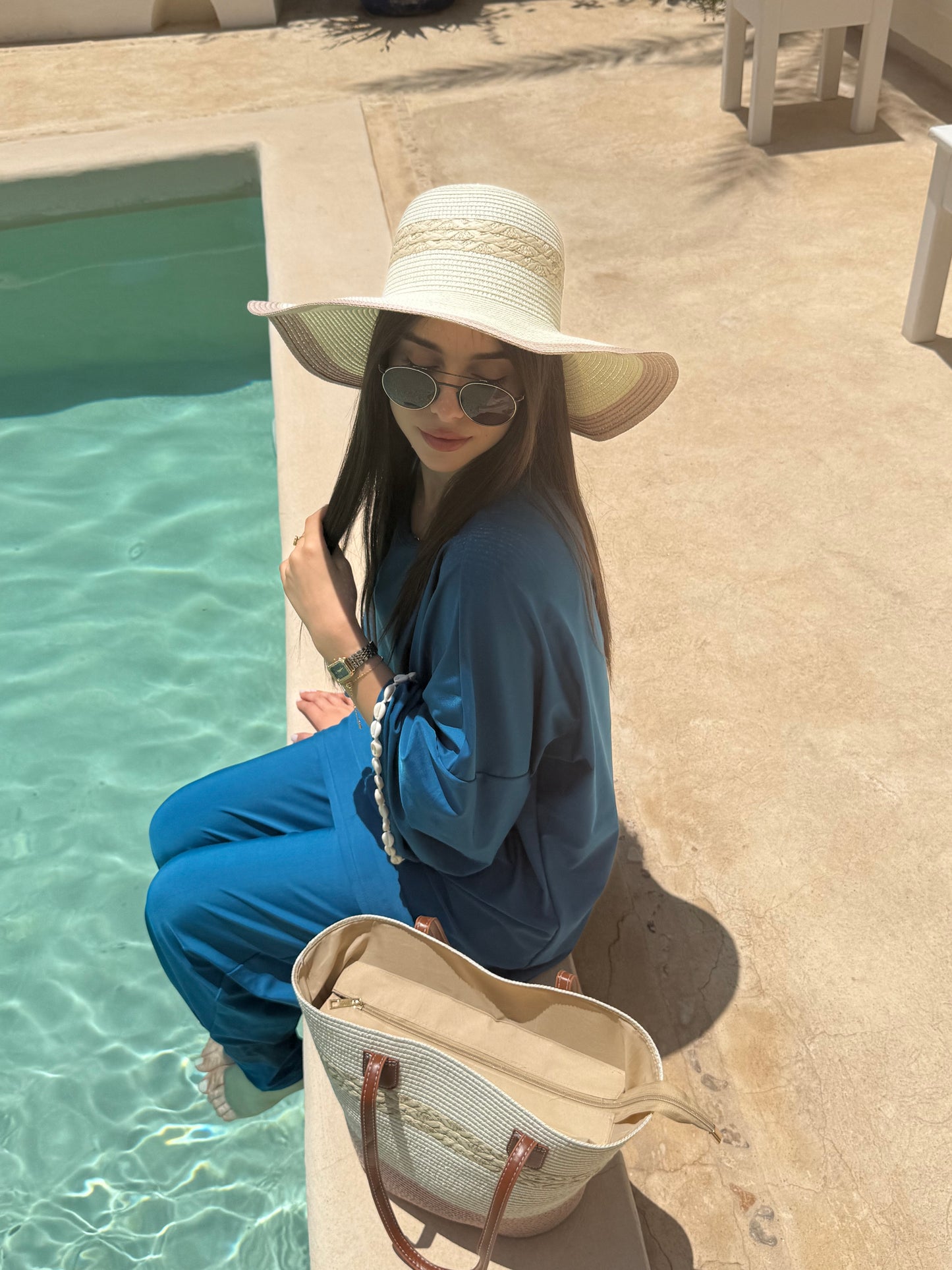 Le Raphia (Sac + Chapeau)
