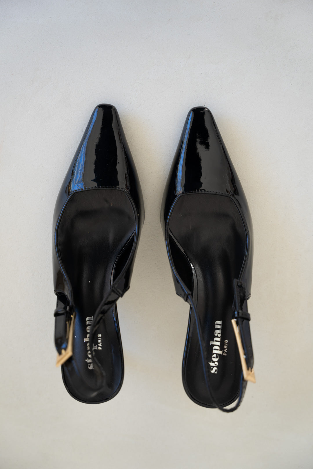 Talons carré Noir