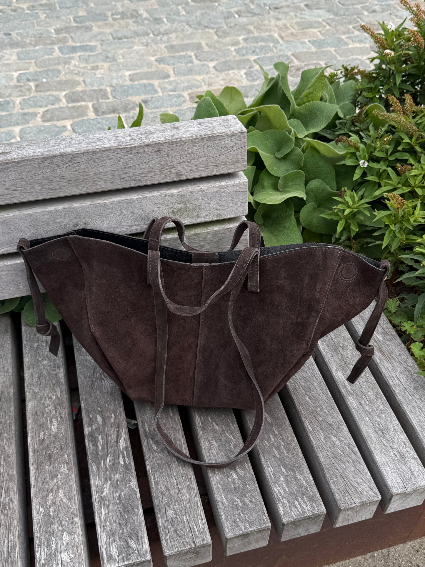 Le Cy (Cuir Daim) Marron Foncé