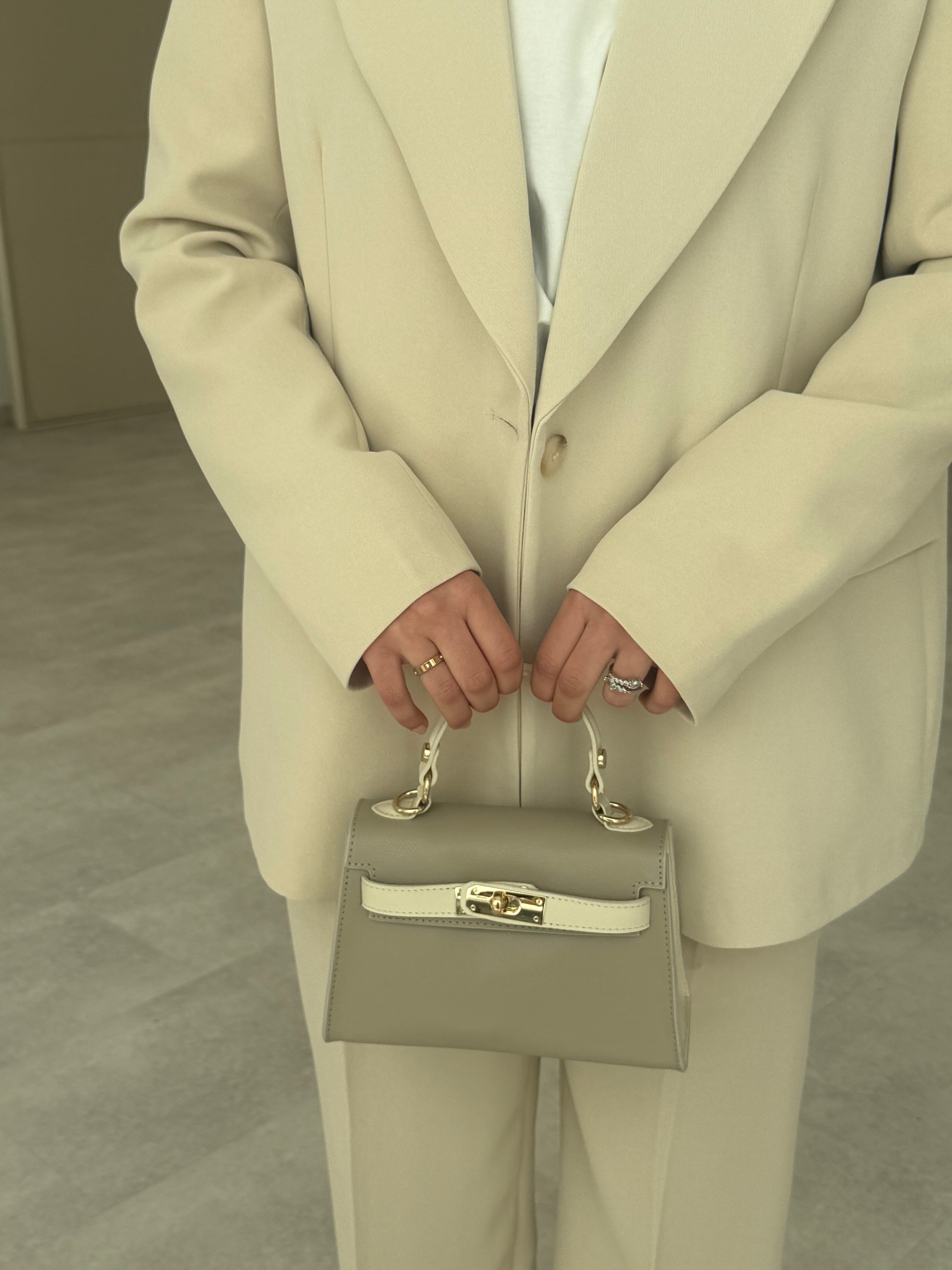 Le Petit Intemporel Taupe/Creme