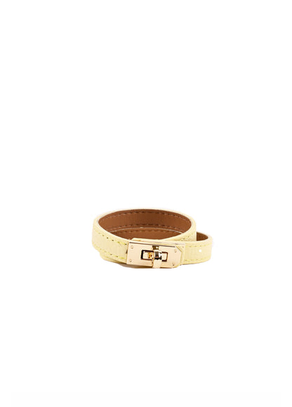 Bracelet Intemporel Jaune Beurre