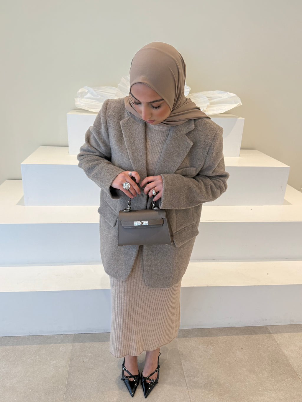 Le Petit Intemporel Taupe Foncé Silver