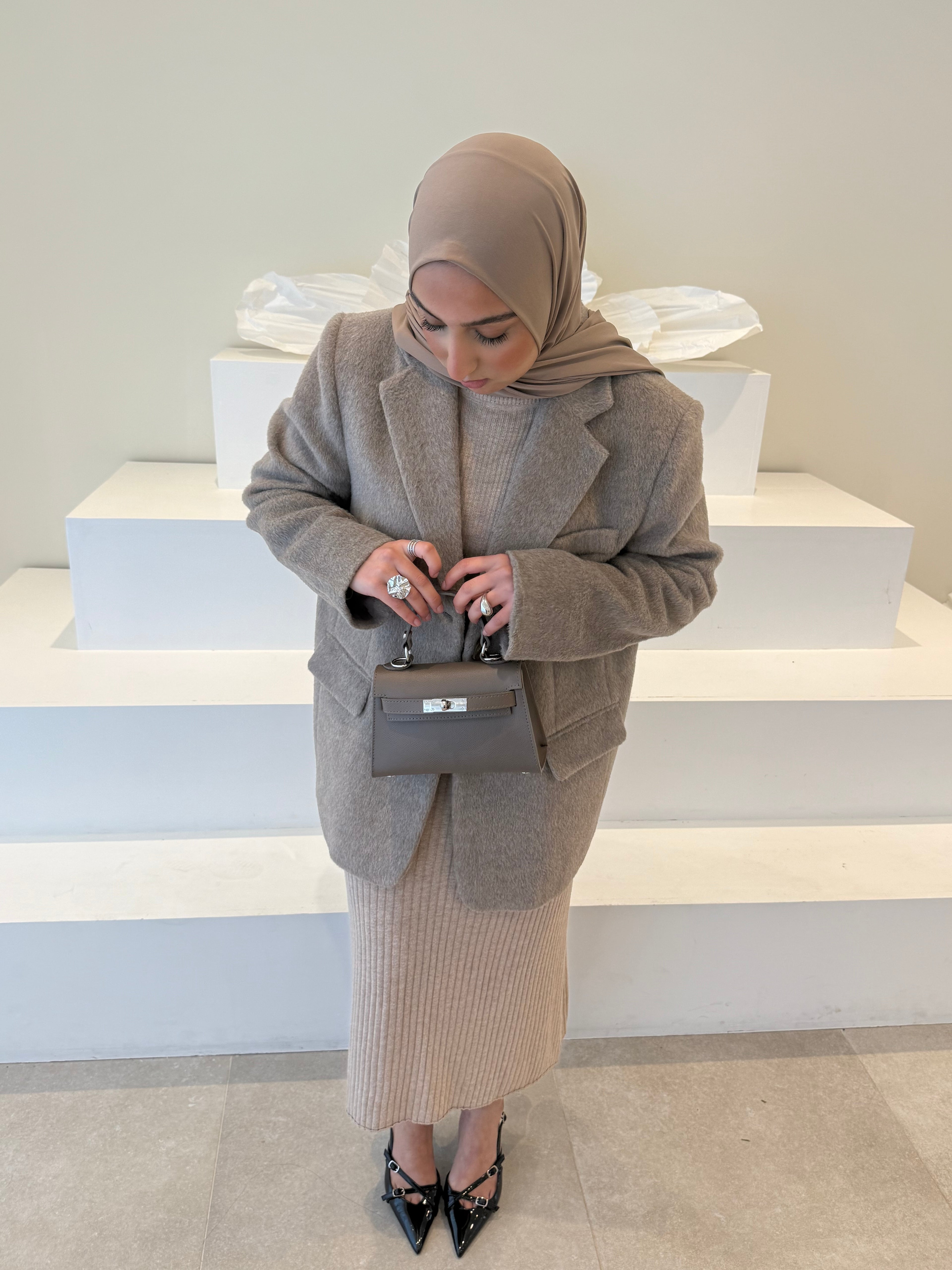 Le Petit Intemporel Taupe Foncé Silver