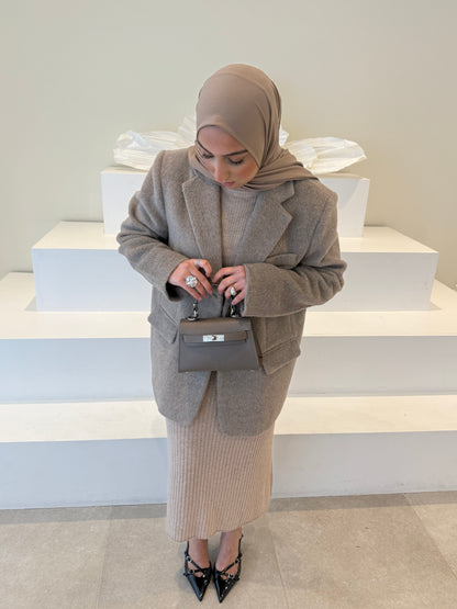 Le Petit Intemporel Taupe Foncé Silver