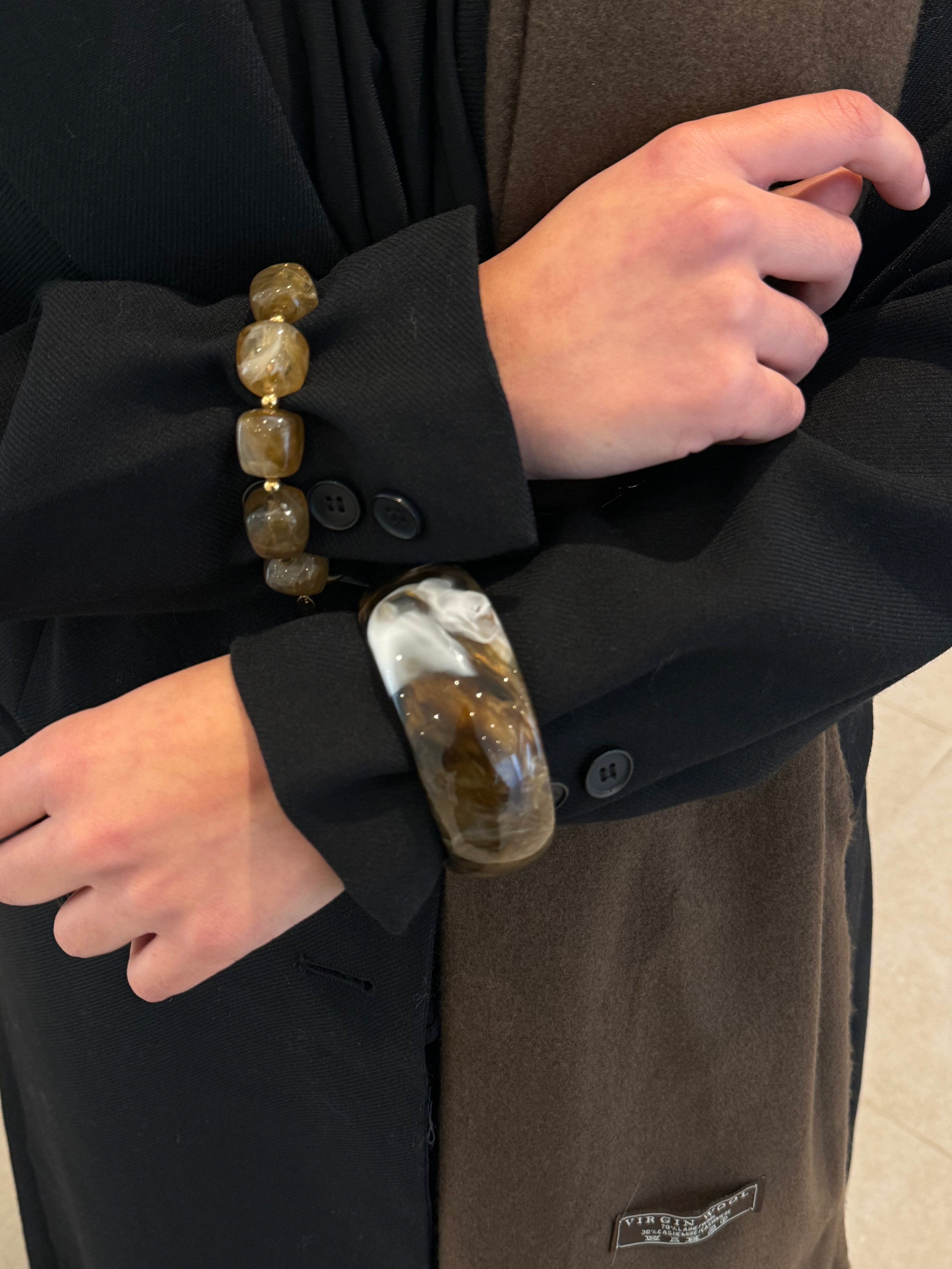 Bracelet Résine Marbré