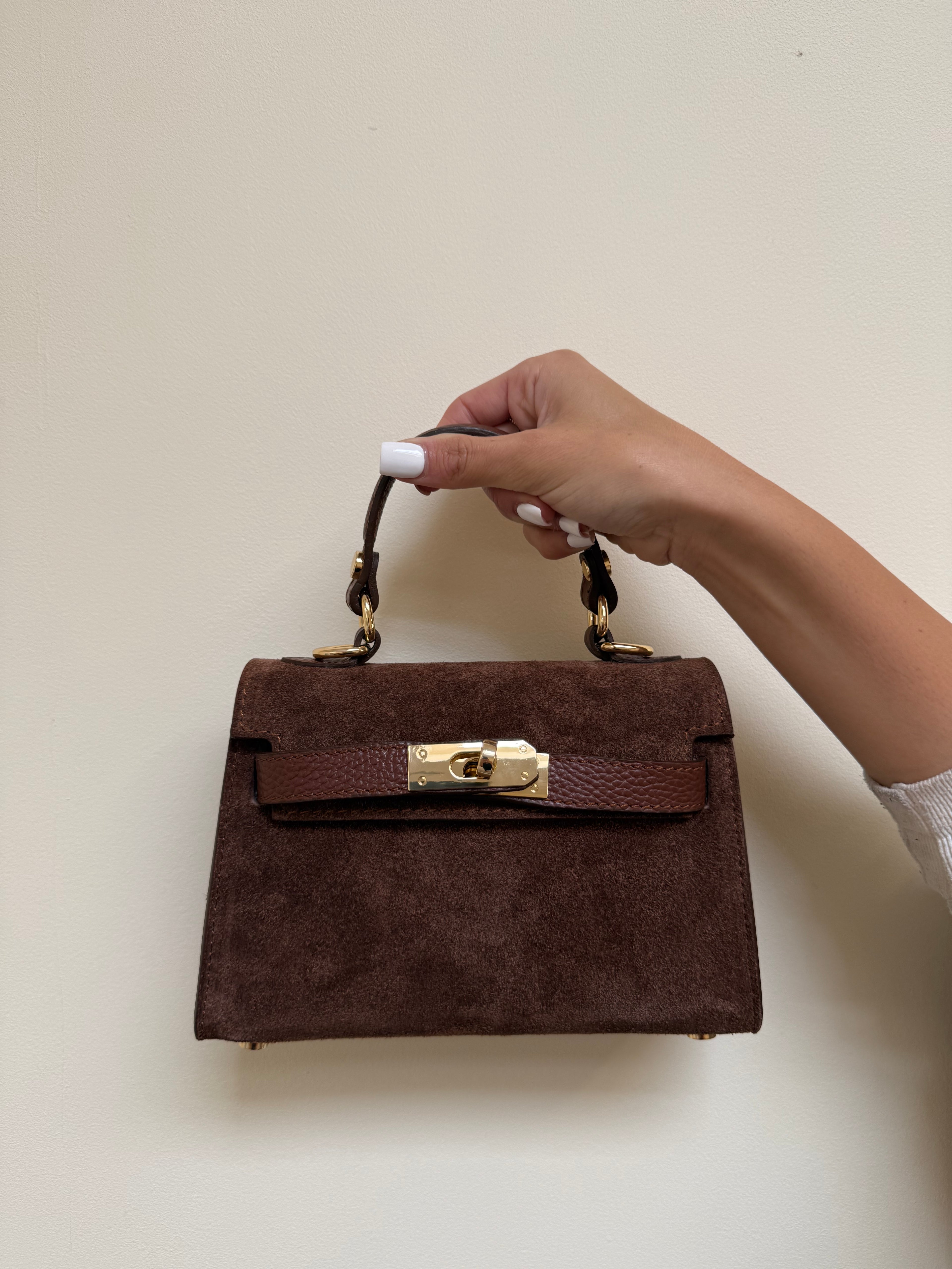 Le Petit Intemporel Daim - Marron