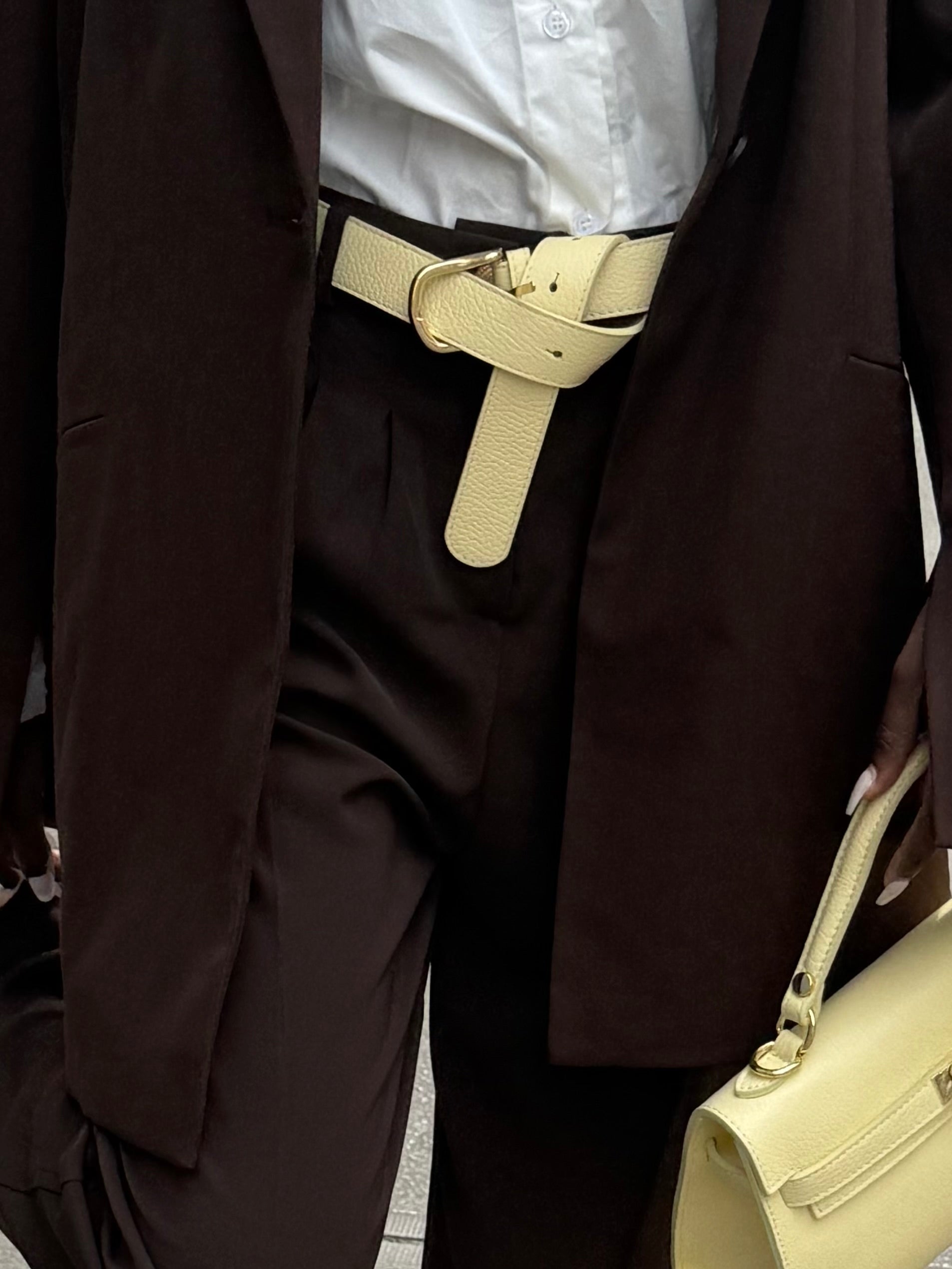 Ceinture Jaune Beurre