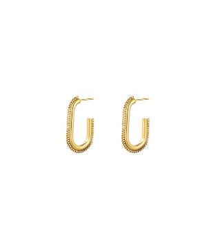 Boucles d'Oreilles Loop Gold