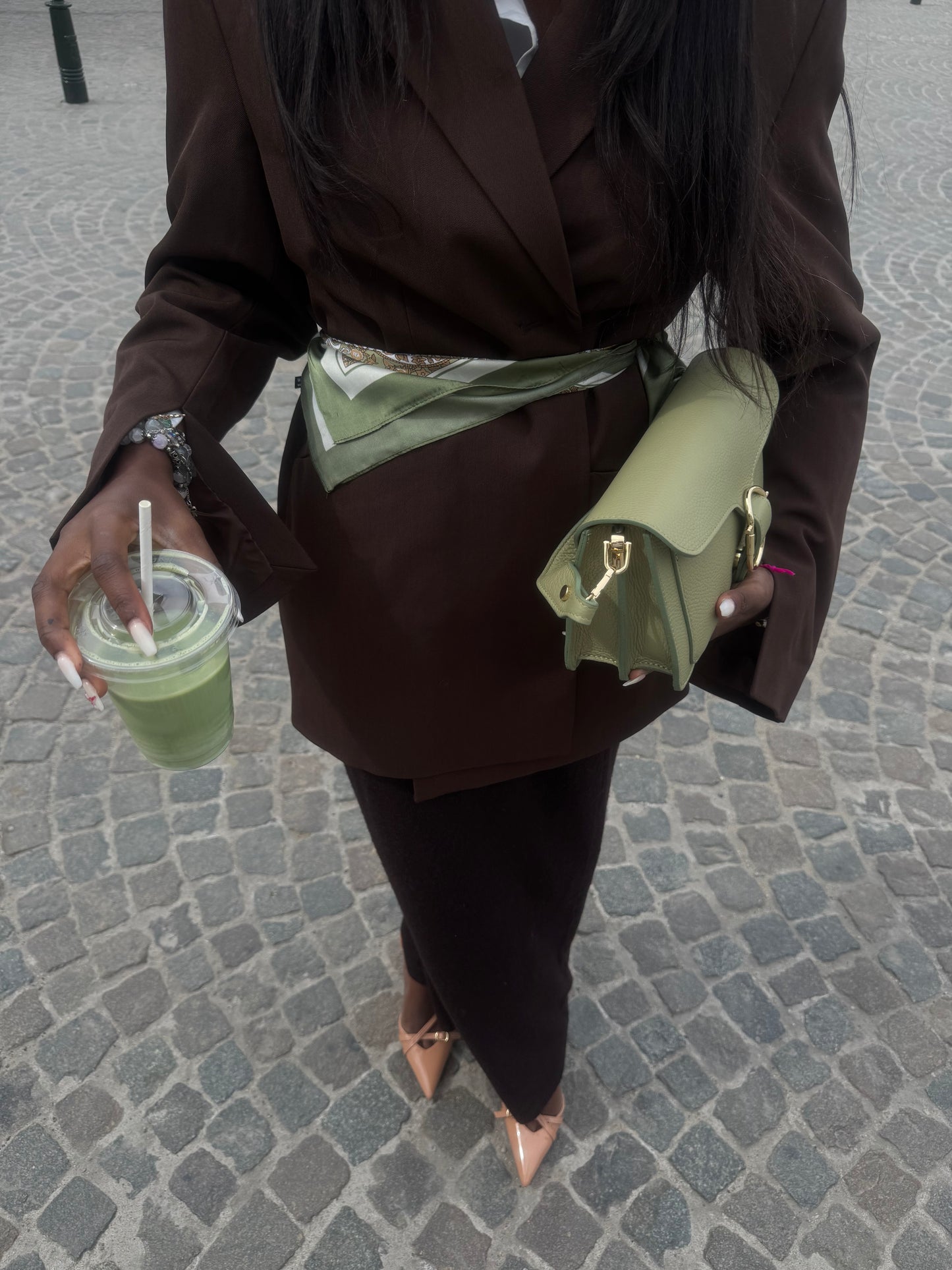 Carré de Soie Matcha