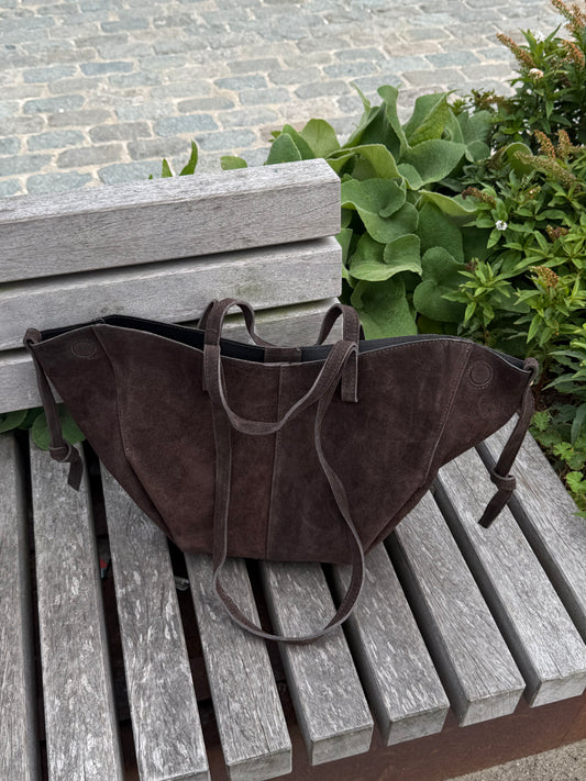 Le Cy (Cuir Daim) Marron Foncé