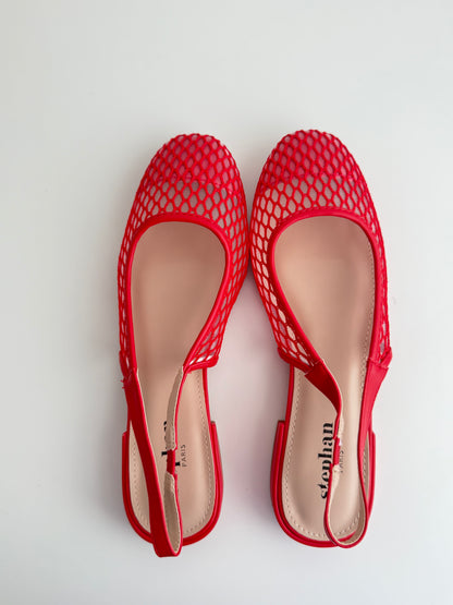 Ballerines Rouge