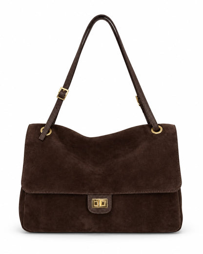 l essentiel daim – Marron foncé
