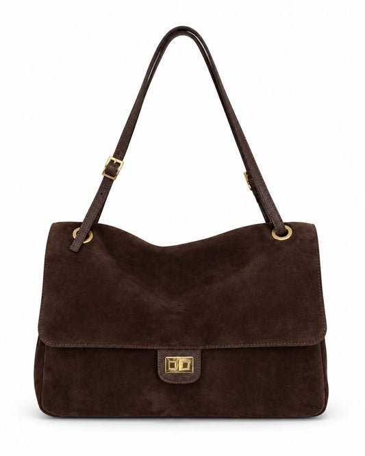 l essentiel daim – Marron foncé