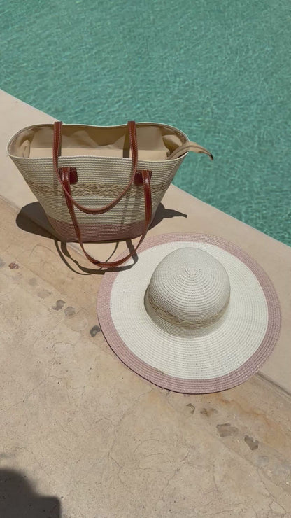 Le Raphia (Sac + Chapeau)